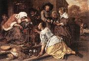 Jan Steen The Effects of Intemperance USA oil painting artist